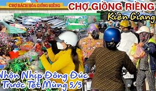 Chợ Ma Giồng Riềng Kiên Giang