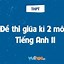 Đề Thi Giữa Kì Tiếng Anh 11 Cánh Diều