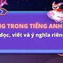 Học Ngày Tháng Năm Bằng Tiếng Anh Về Các